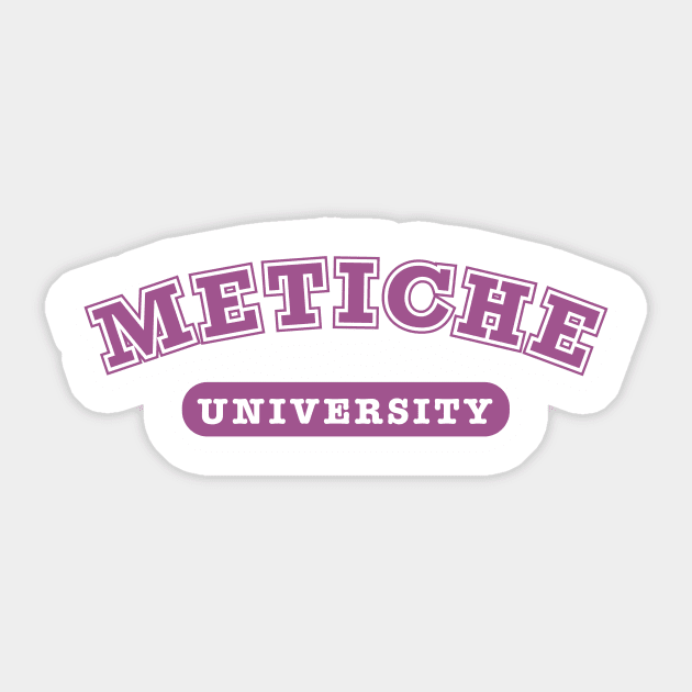 Metiche University - Educated latina - pink design Sticker by verde